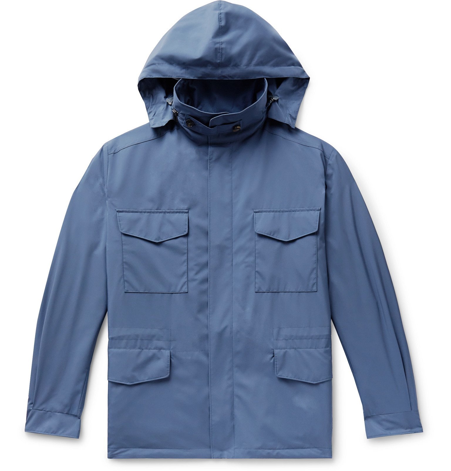 Loro Piana Traveller Windmate Storm System Shell Hooded Field Jacket