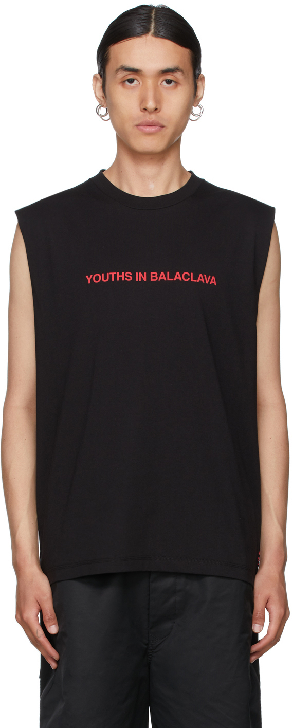 youths in balaclava t shirt