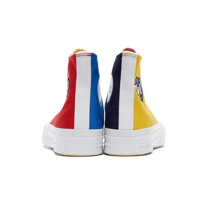 multicolor golf le fleur edition chuck 70 high sneakers