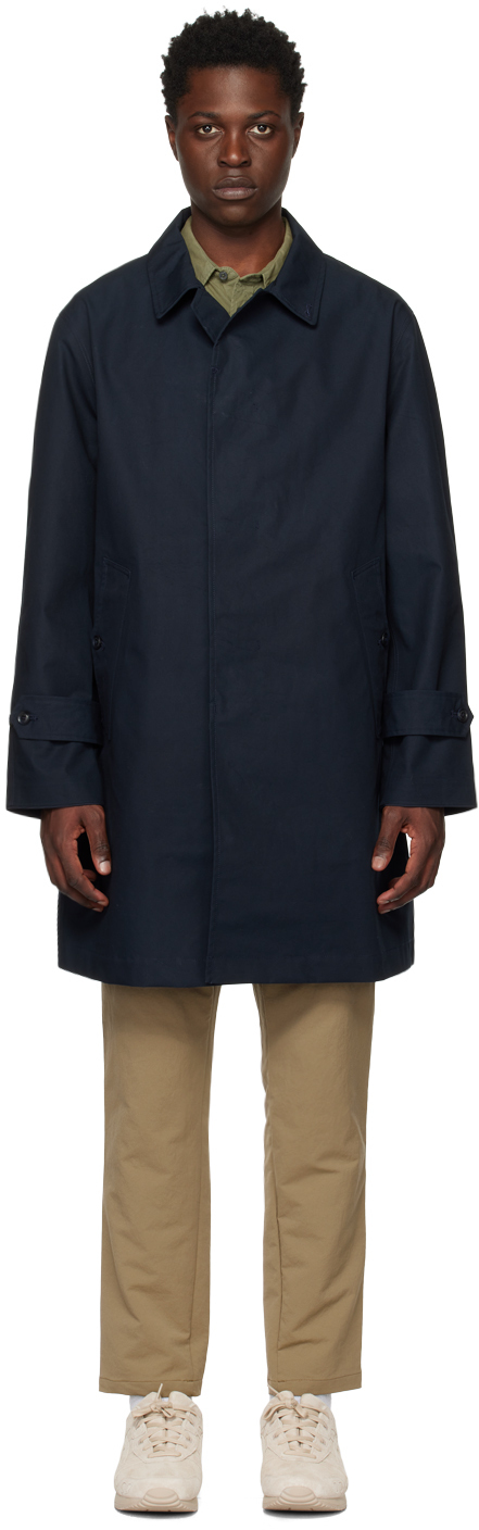 Nanamica Soutien Coat Nanamica 2L Gore-Tex Soutien Collar Coat In