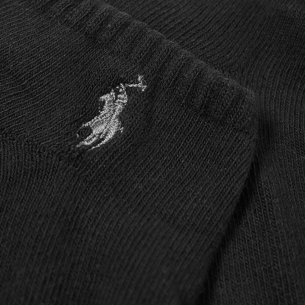 Polo Ralph Lauren Men's Pony Player Ankle Sock 6 Pack in Black Polo Ralph Lauren