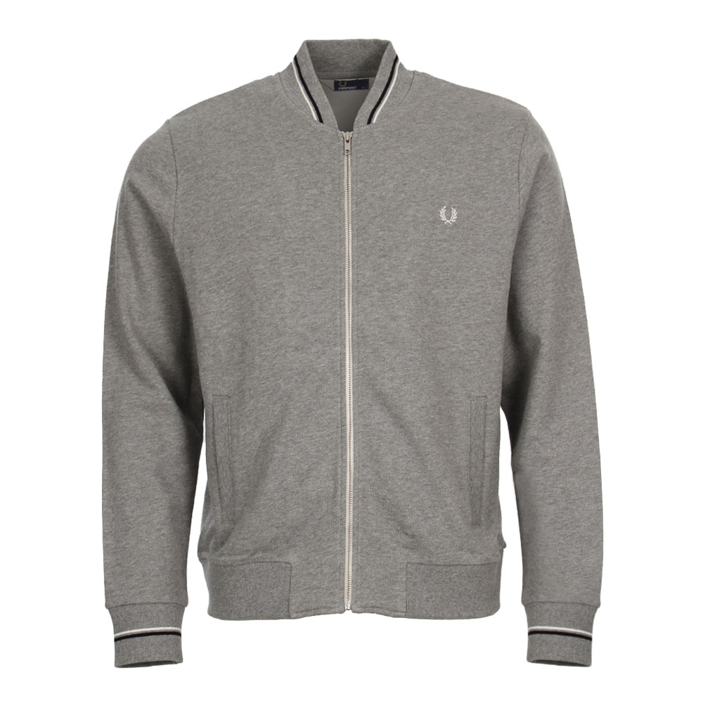 fred perry marl bomber jacket