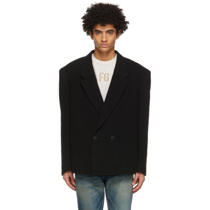 fear of god zegna double breasted jacket