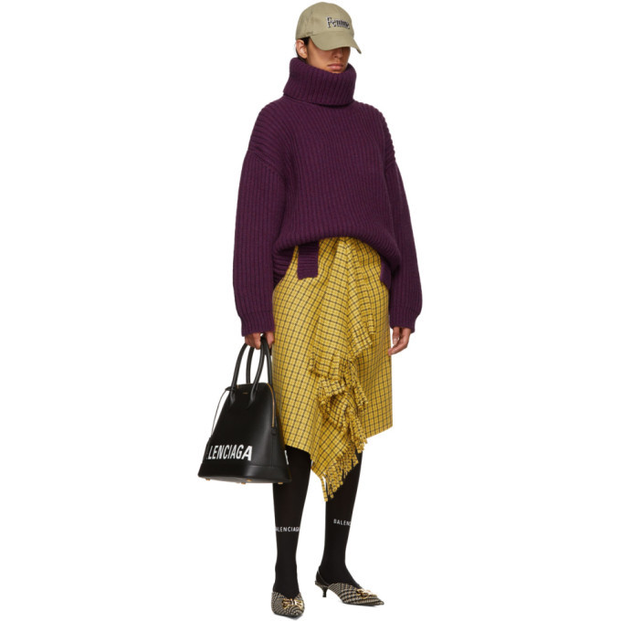Balenciaga Black Logo Tights Balenciaga