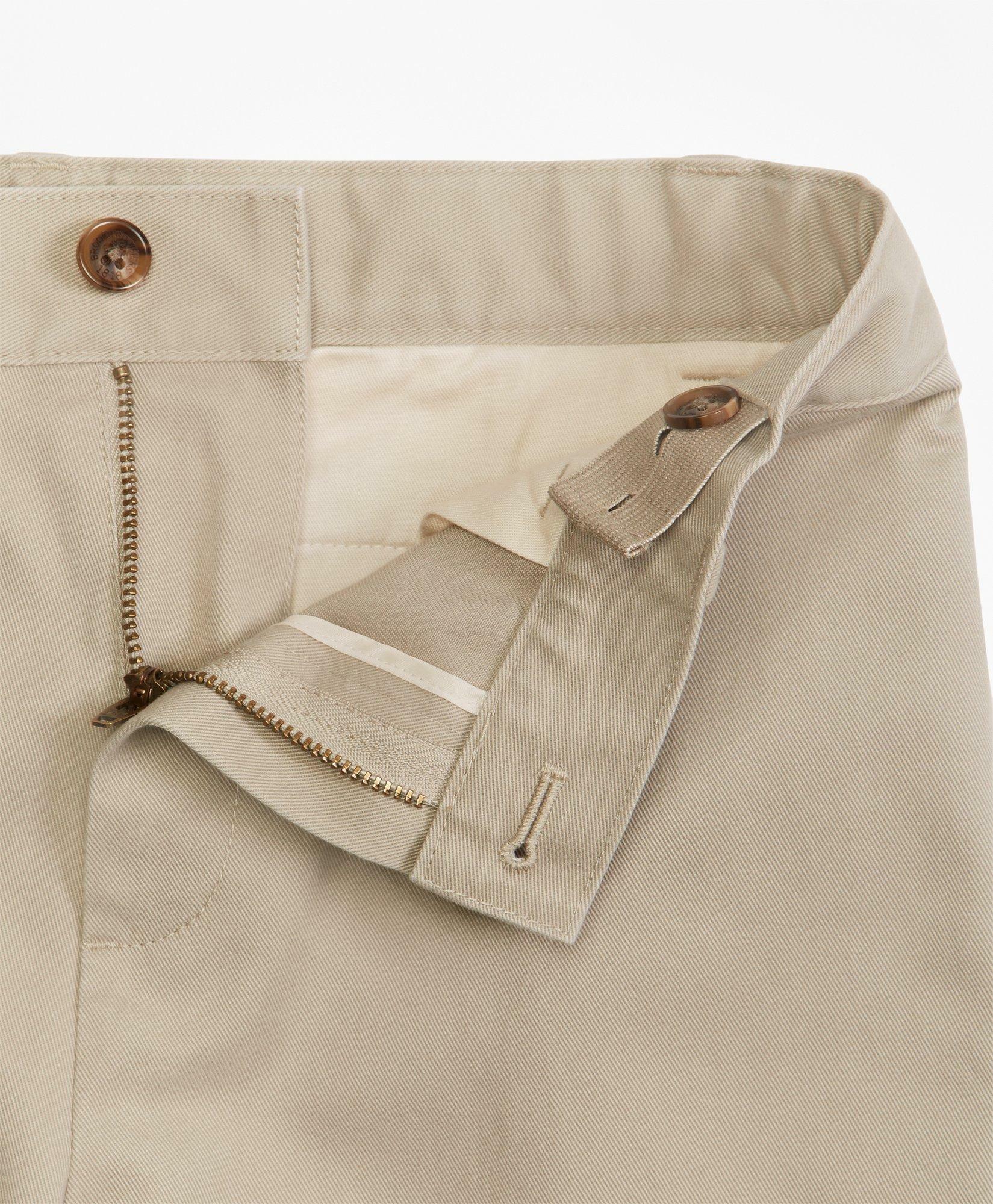 Brooks Brothers Boys Flat-Front Non-Iron Advantage Chino Pants | Khaki