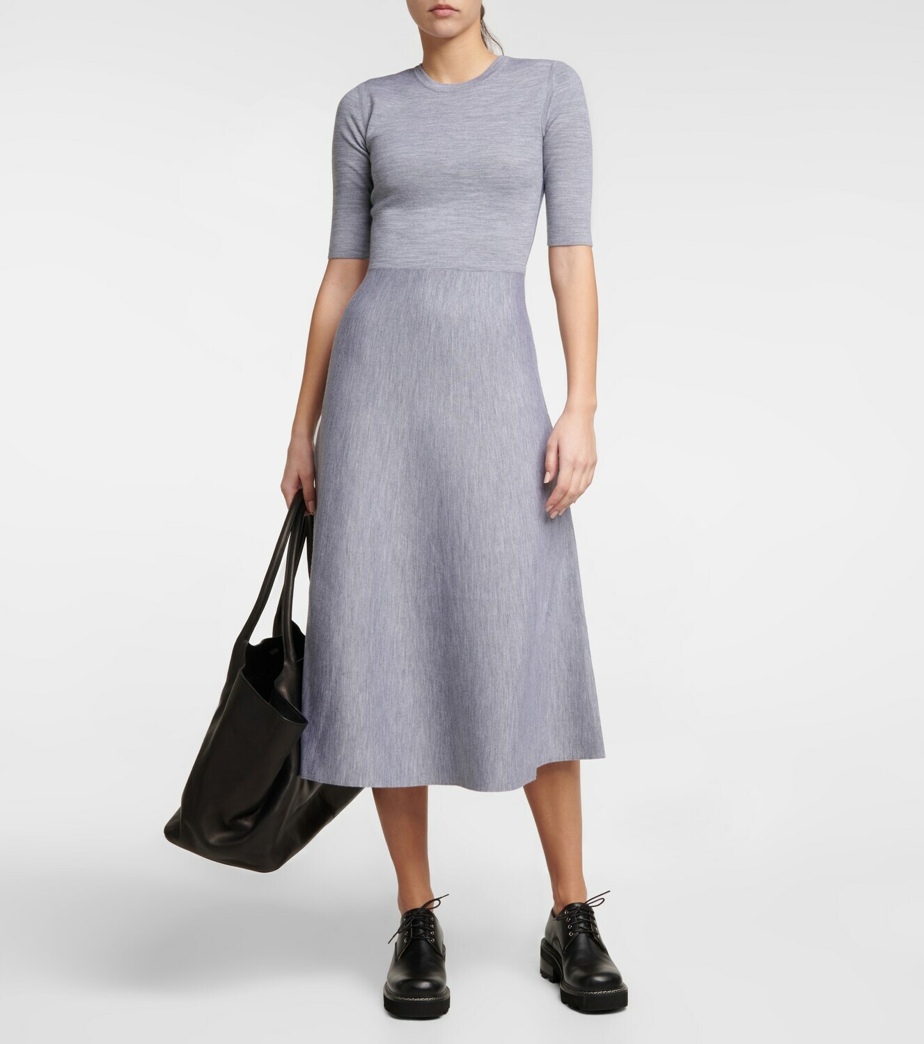 Gabriela Hearst - Seymore wool, cashmere and silk dress Gabriela Hearst