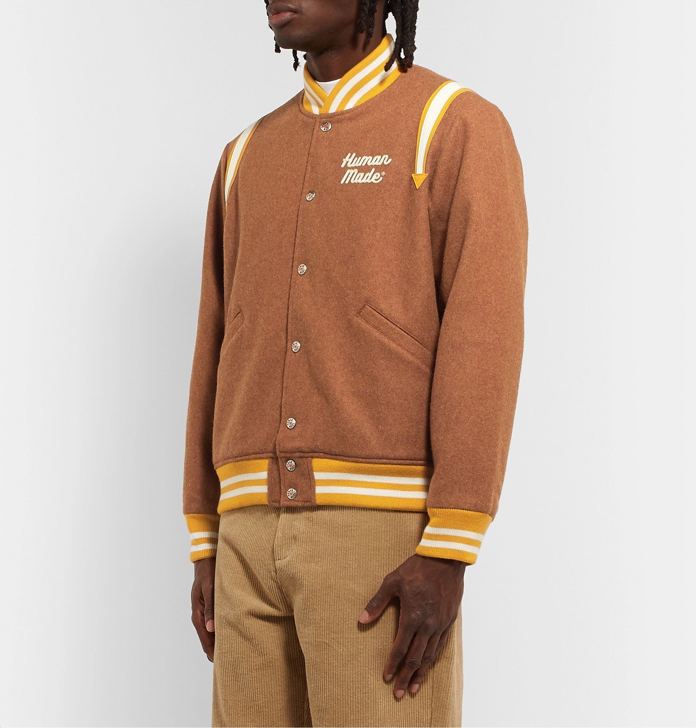 Human Made - Reversible Leather-Trimmed 