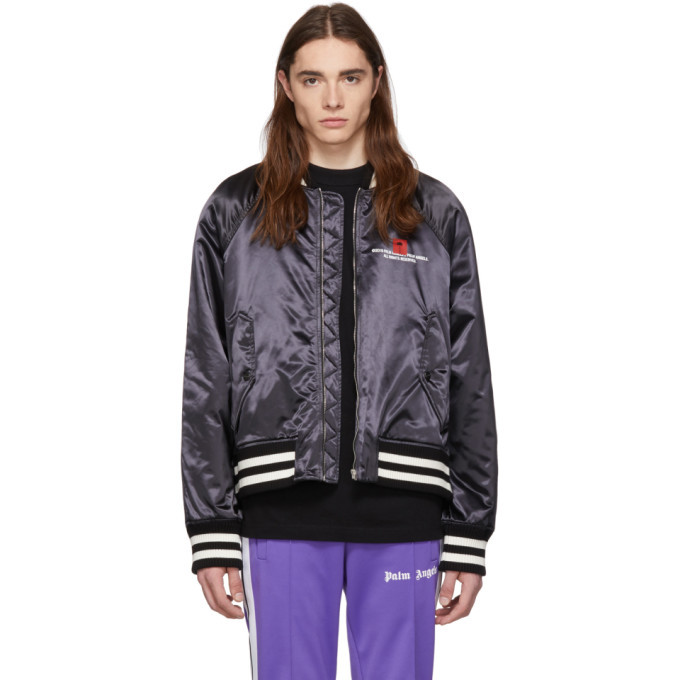 palm angels bomber jacket mens