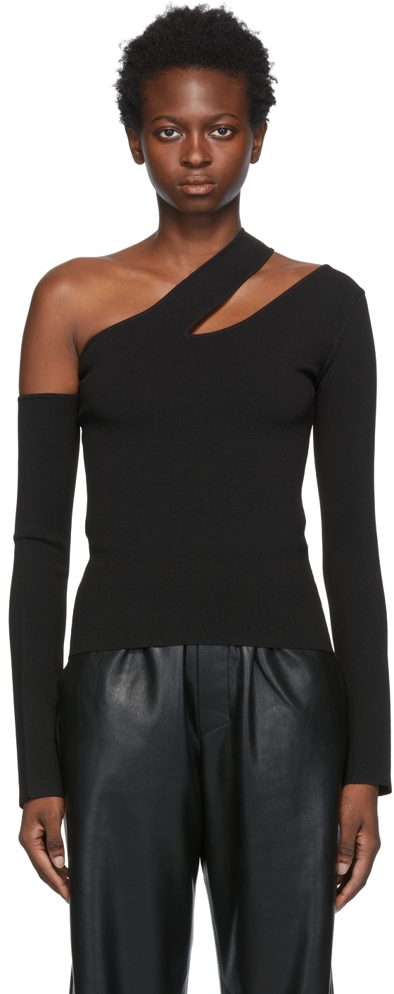 nanushka one shoulder sweater