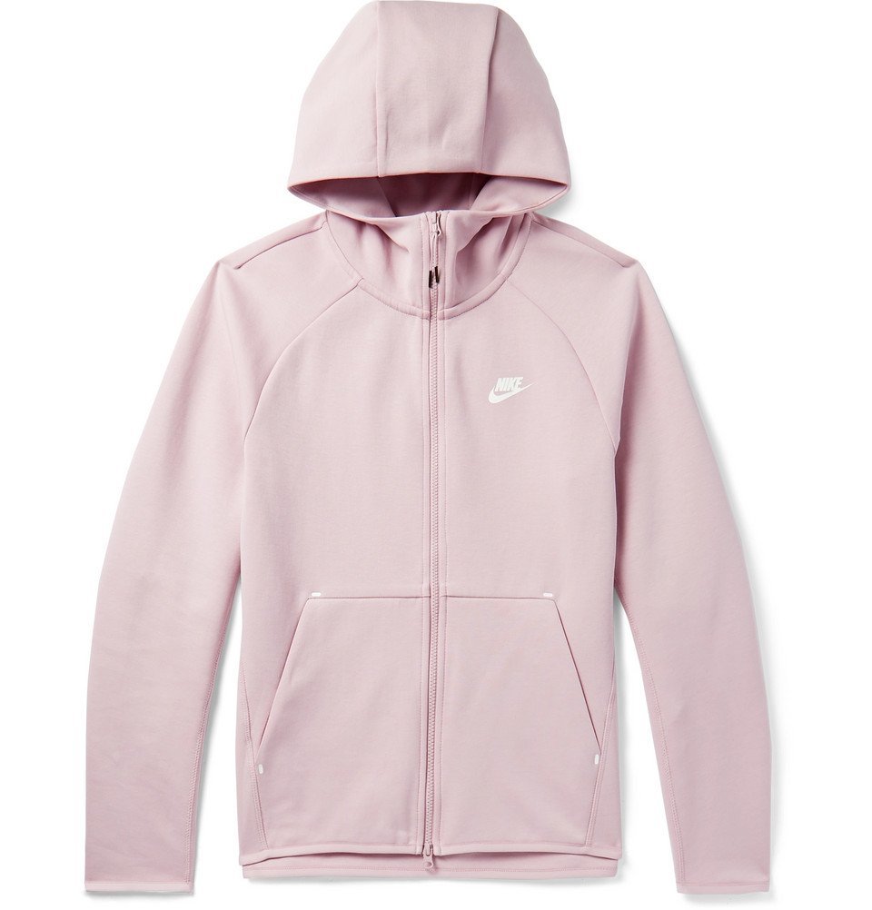 nike tech fleece hoodie pink men 