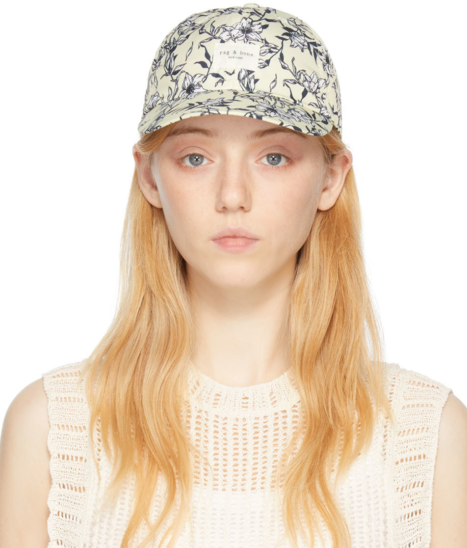 rag & bone Yellow Addison Baseball Cap Rag and Bone