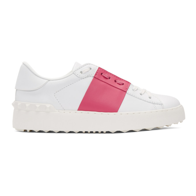 valentino open sneaker pink
