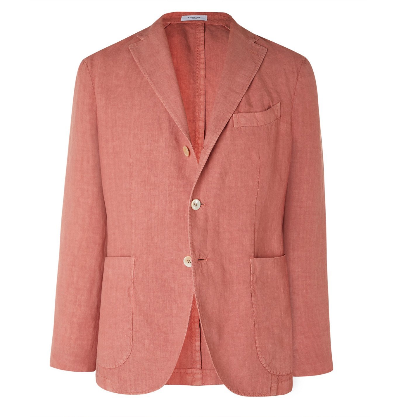 unstructured linen jacket