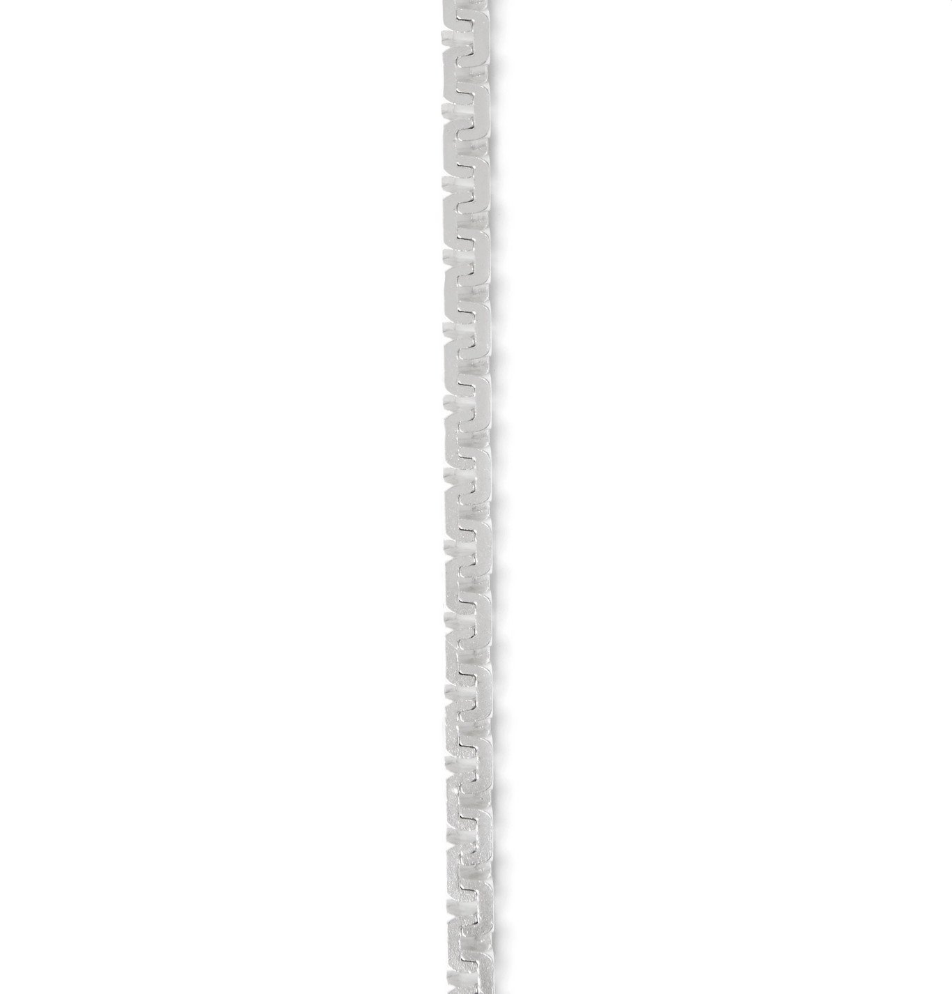 S-Boxer Silver-Plated Choker Necklace 