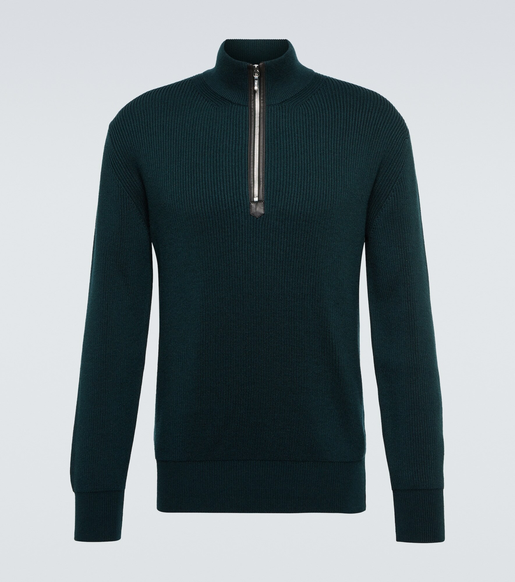 Loro Piana - Half-zip wool and silk sweater Loro Piana