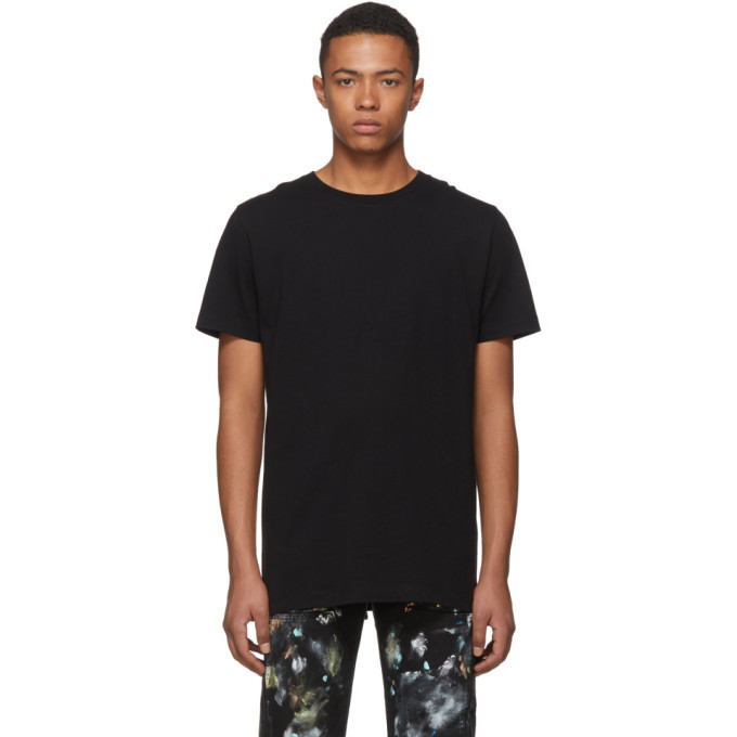 Black 3D Diagonal T-Shirt 