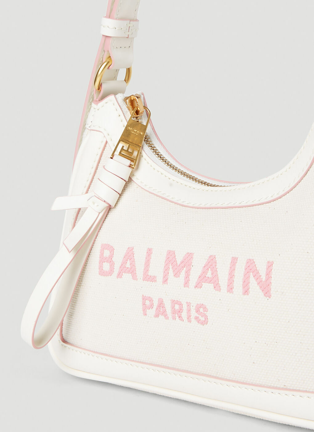 Balmain - B-Army Shoulder Bag In White Balmain