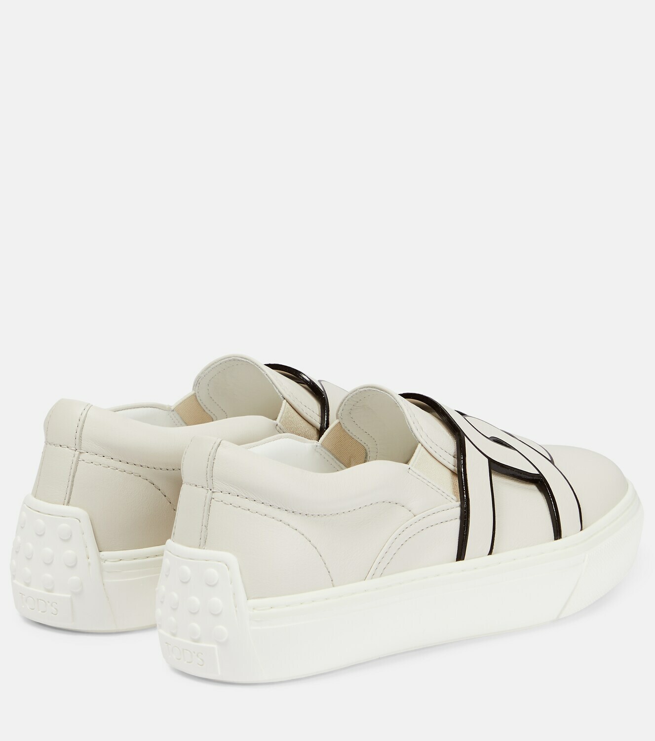 Tod's - Kate leather slip-on sneakers Tod's