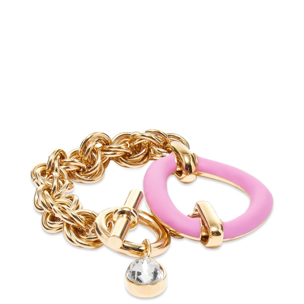 JW Anderson Oversized Chain Crystal Bracelet JW Anderson