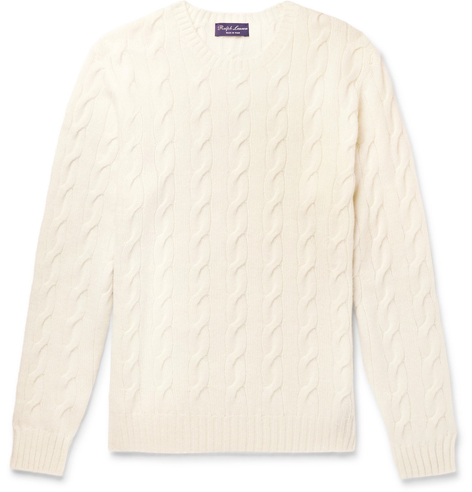 purple label sweater