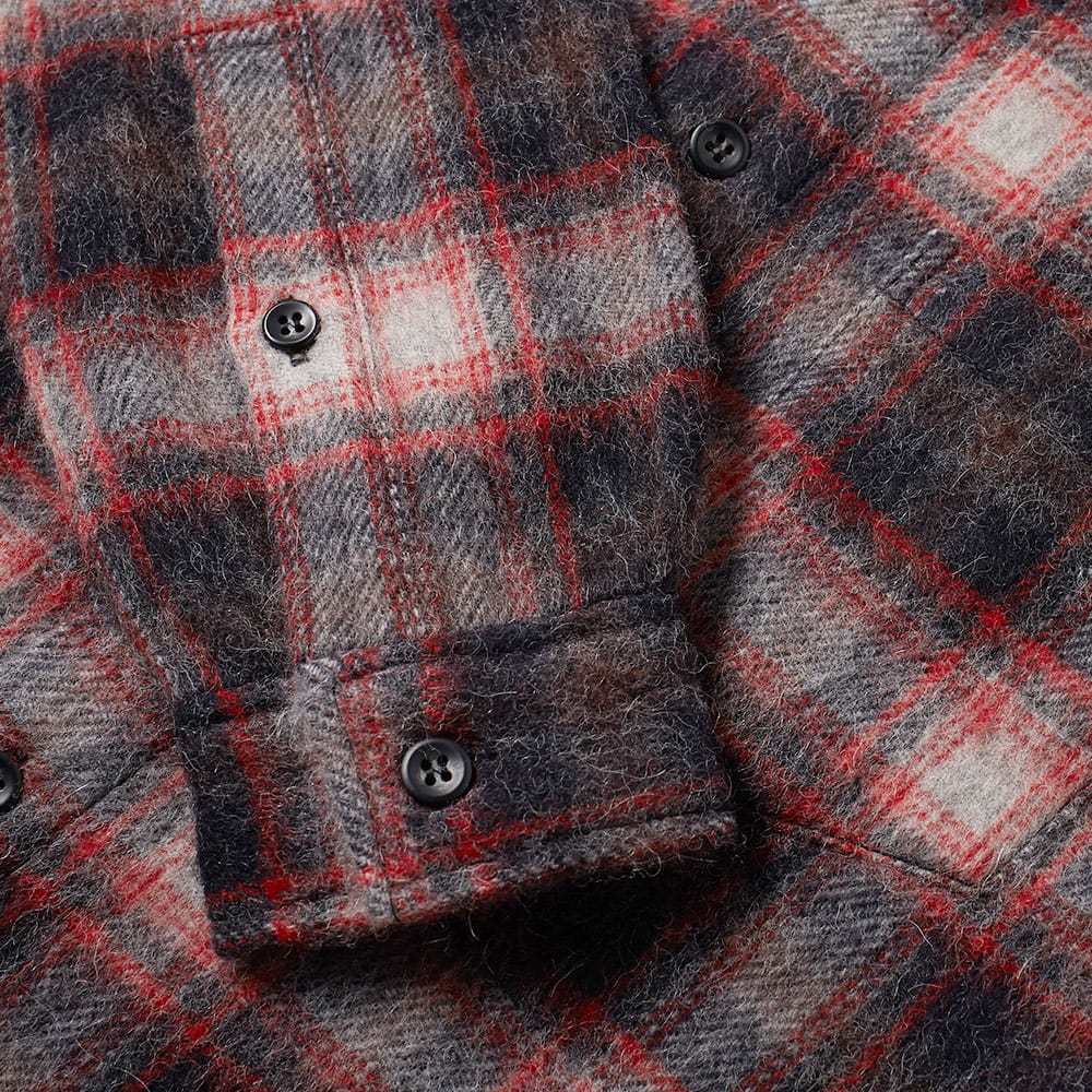 John Elliott Wool Flannel Check Overshirt John Elliott