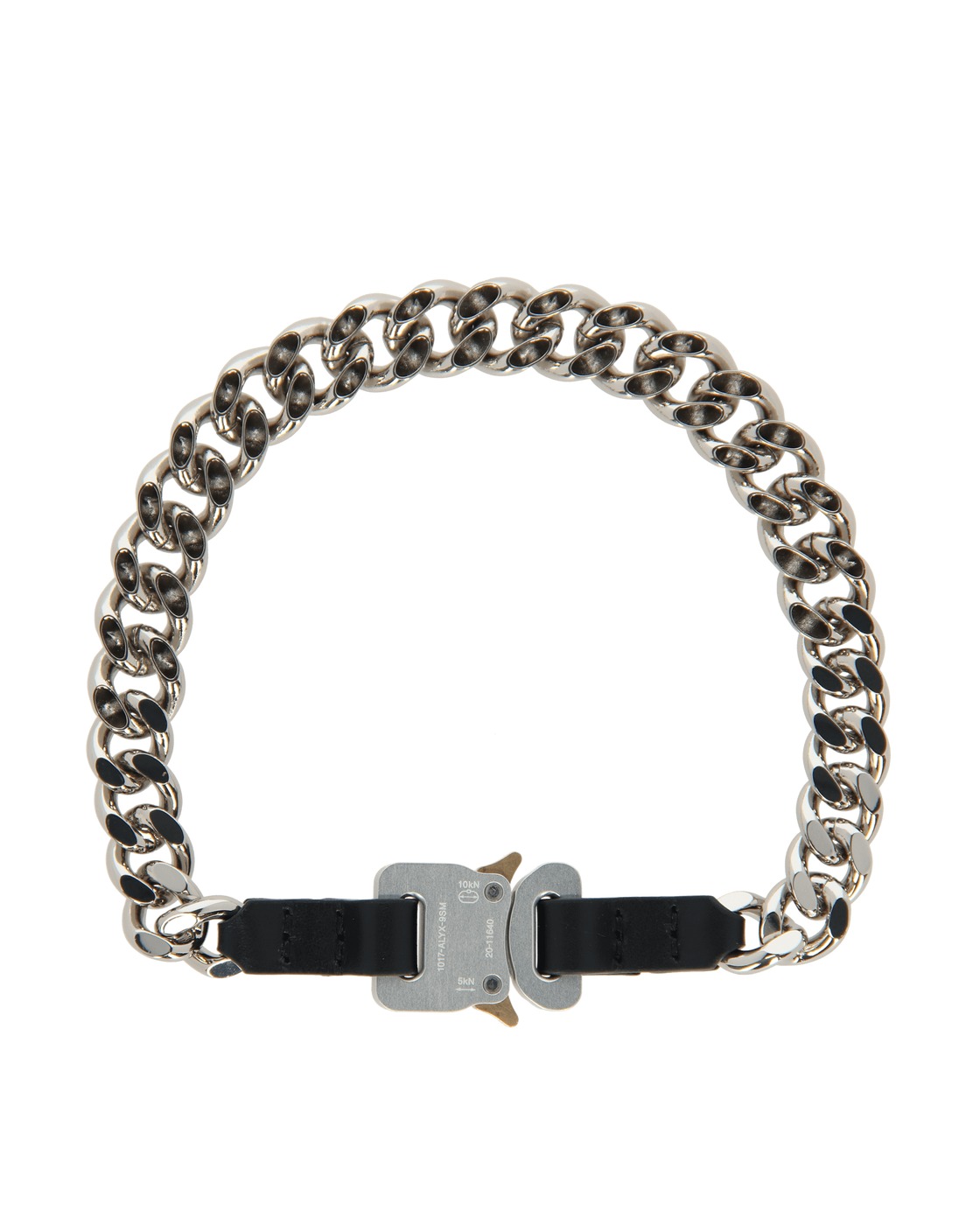 1017 Alyx 9sm Leather Details Chain Necklace