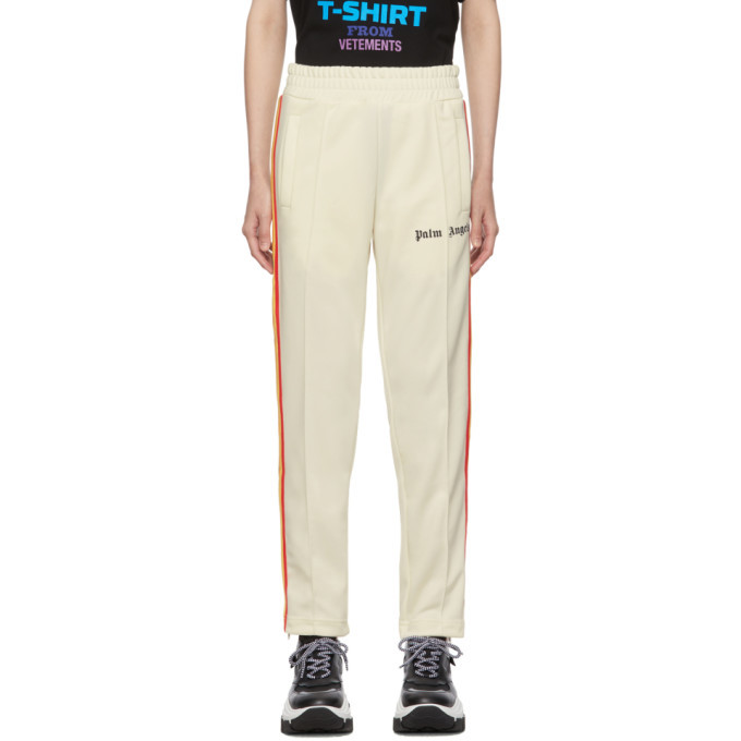 palm angels slim track pants