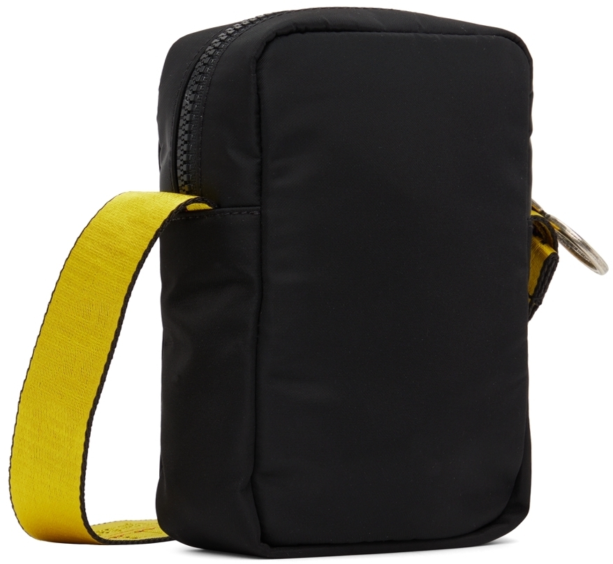OffWhite Black Nylon Messenger Bag OffWhite