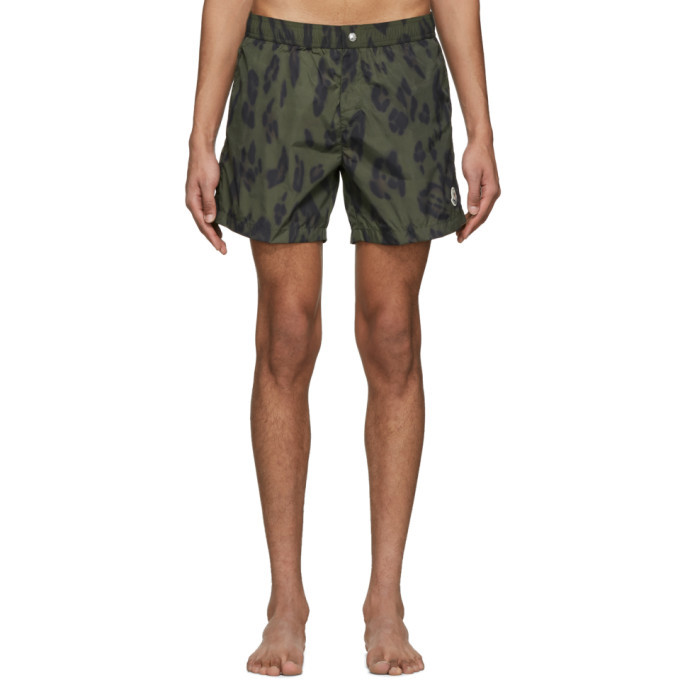 khaki moncler shorts