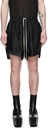 Rick Owens Black Phleg Shorts