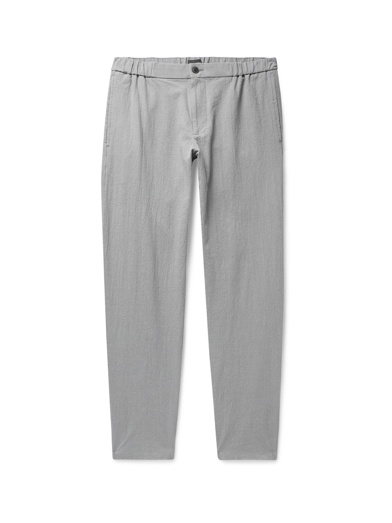 Lex Tapered Textured Cotton-Blend 