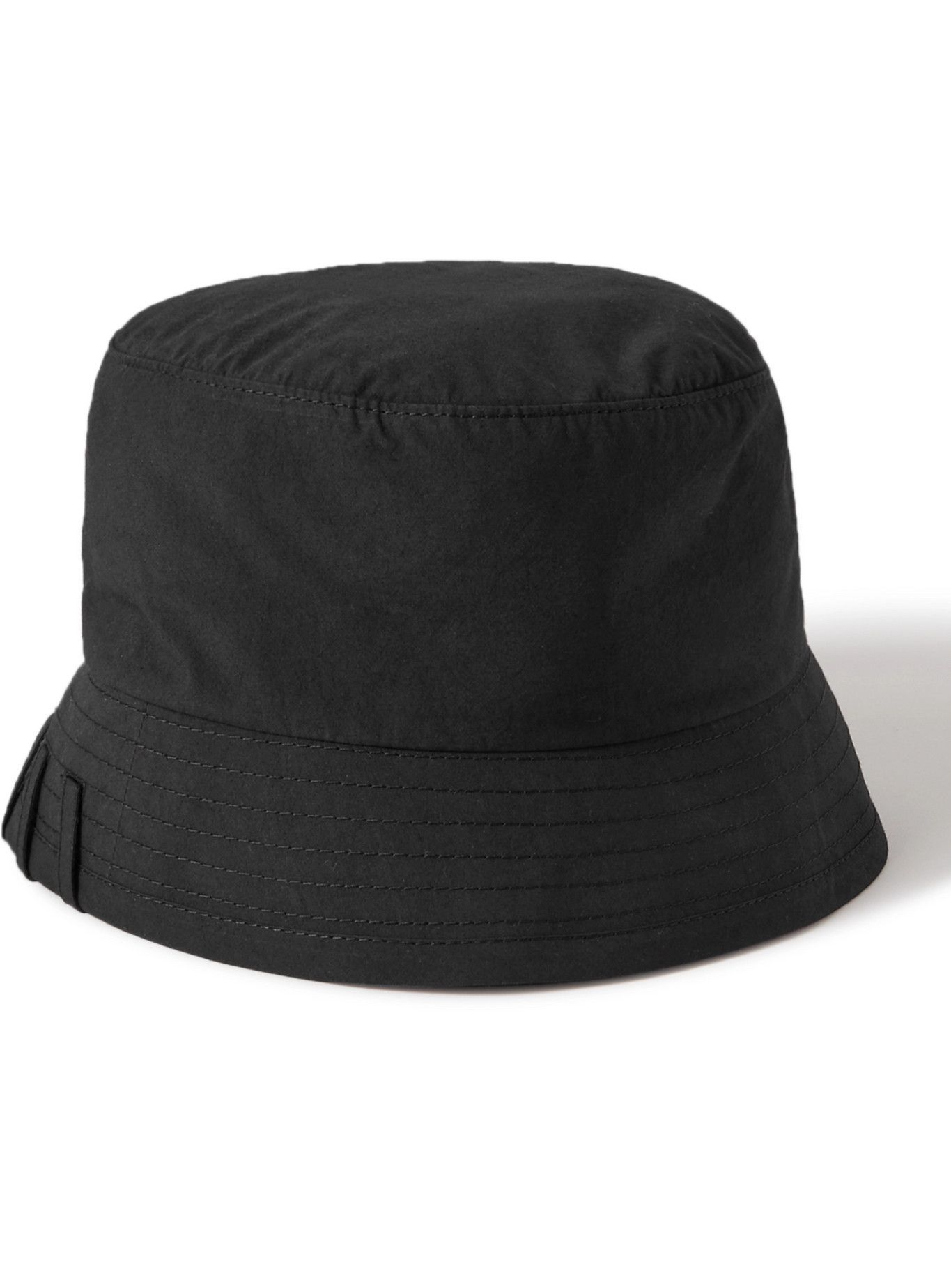 Lace-Up Cotton-Shell Bucket Hat Craig Green
