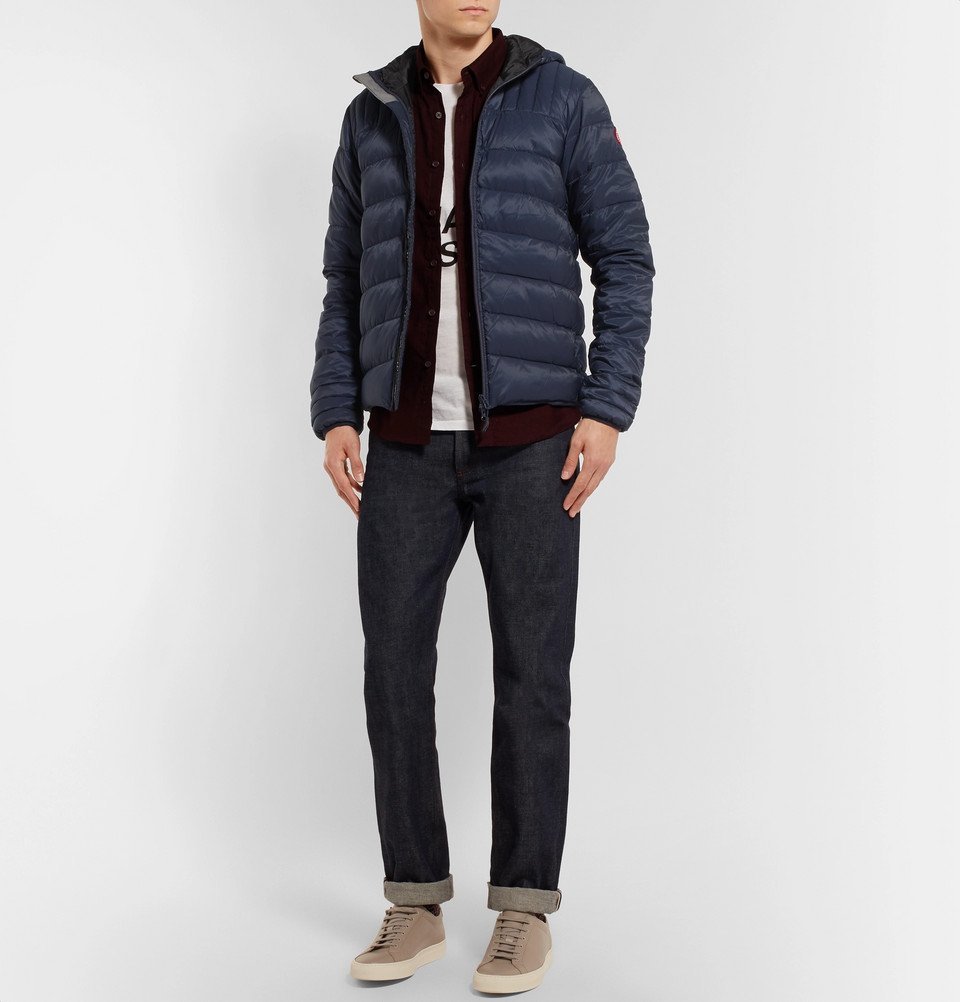 Canada Goose Brookvale SlimFit Quilted Shell Hooded Down Jacket