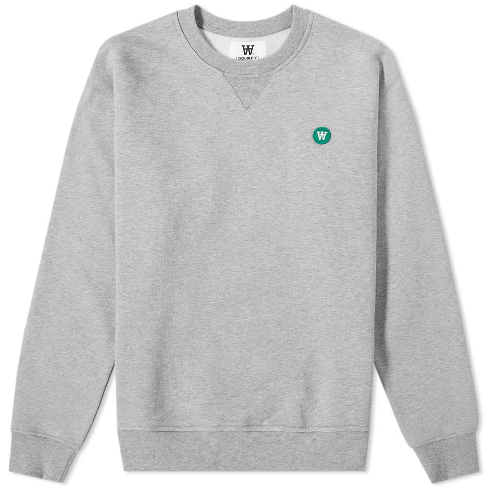 wood wood tye crew sweat