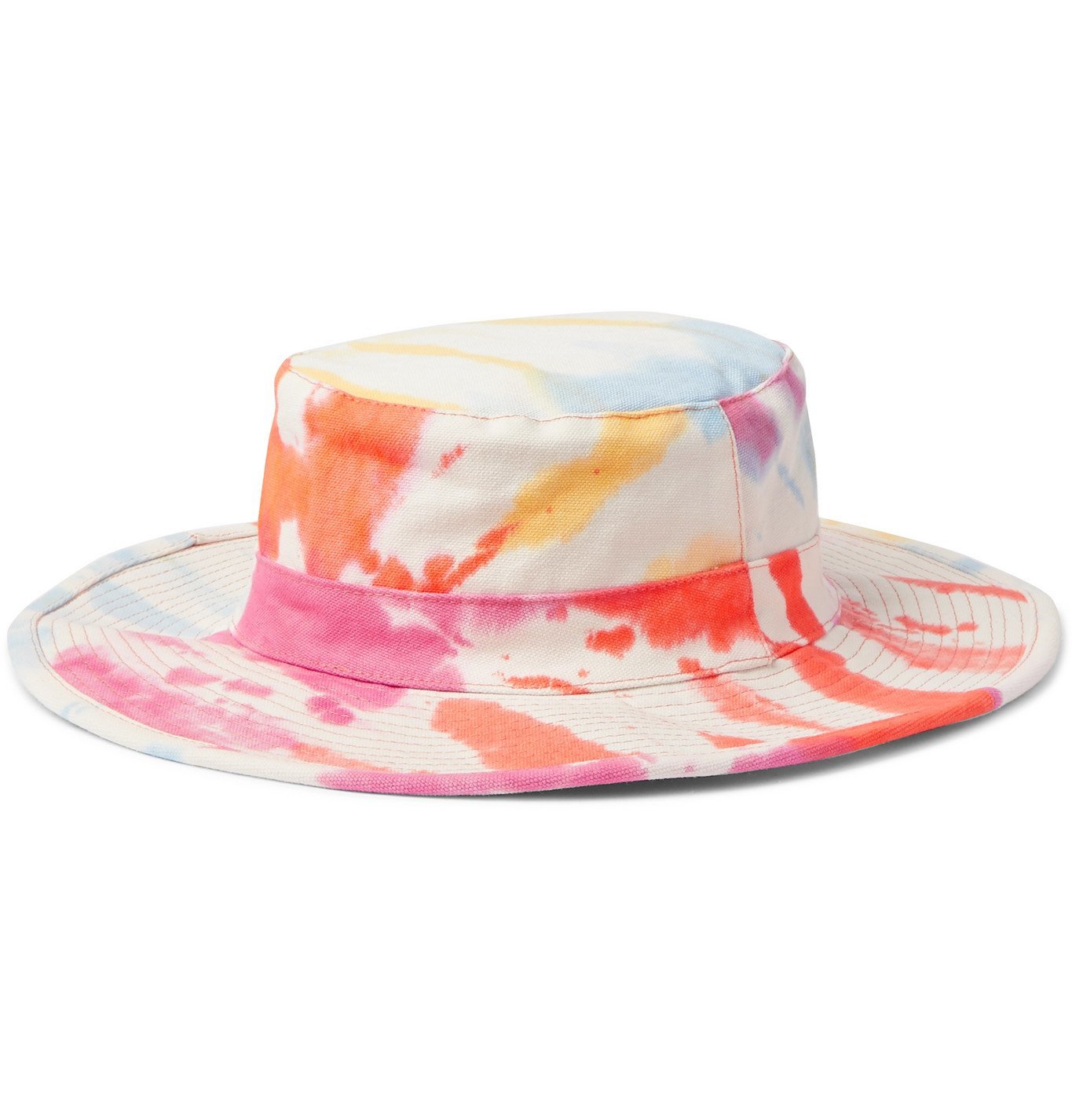 Loewe - Paula's Ibiza Logo-Detailed Tie-Dyed Canvas Bucket Hat - Multi ...