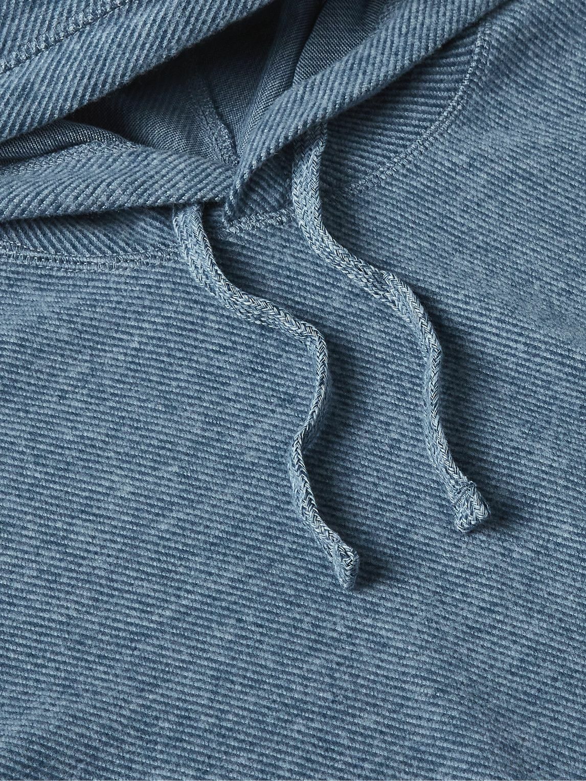 Faherty - Legend™ Twill Hoodie - Blue Faherty