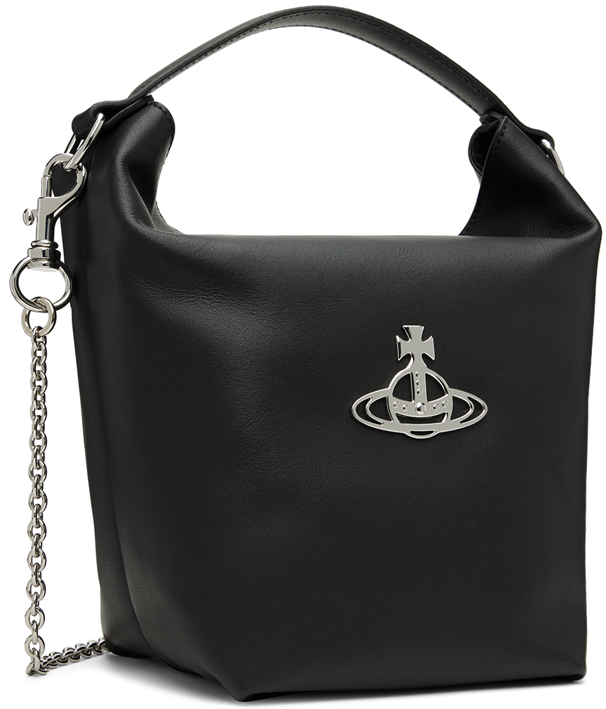 Vivienne Westwood Black Hardware Messenger Bag Vivienne Westwood