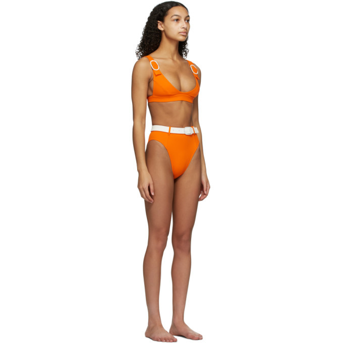 iets Nationale volkstelling noedels Medina Swimwear Orange Typhoon Bikini
