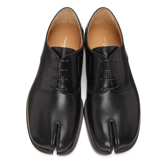 Maison Margiela Black Tabi Derbys Maison Margiela