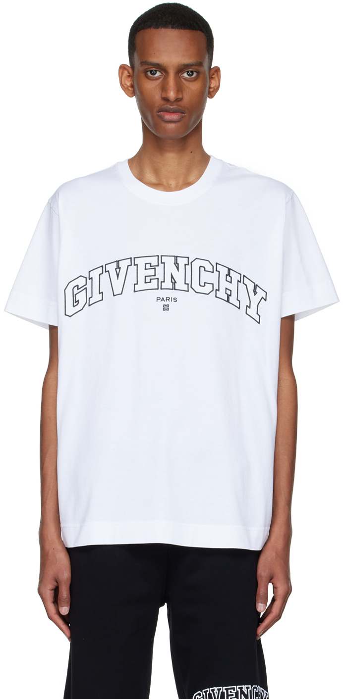 Givenchy White Cotton T-Shirt Givenchy