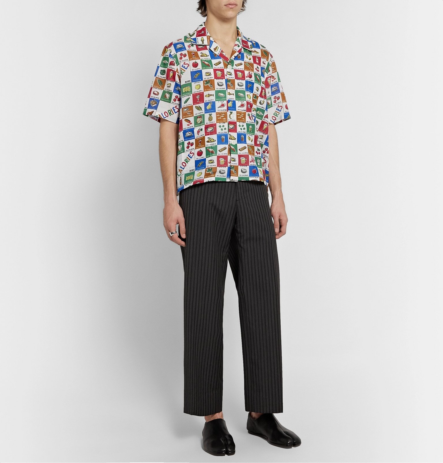 BODE - Louie Camp-Collar Printed Cotton-Poplin Shirt - Multi Bode