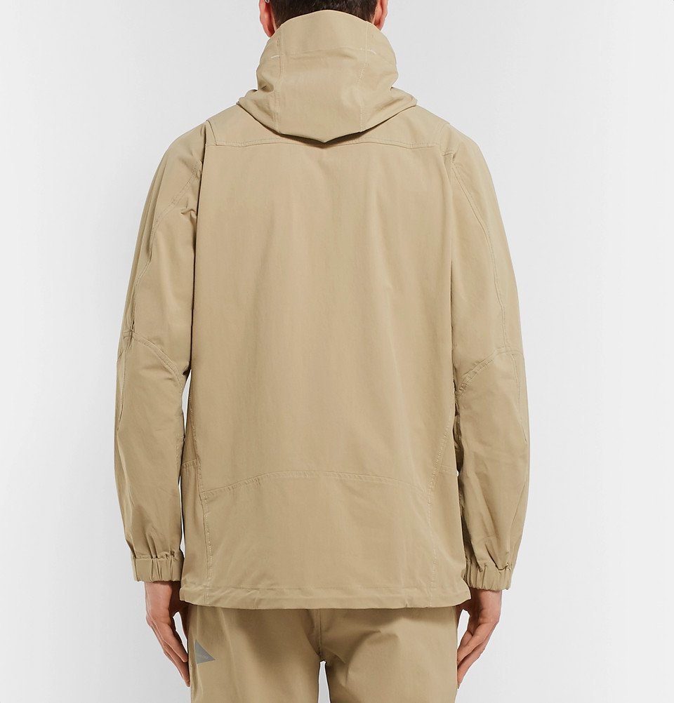 Waterproof Nylon-Blend Shell Hooded 