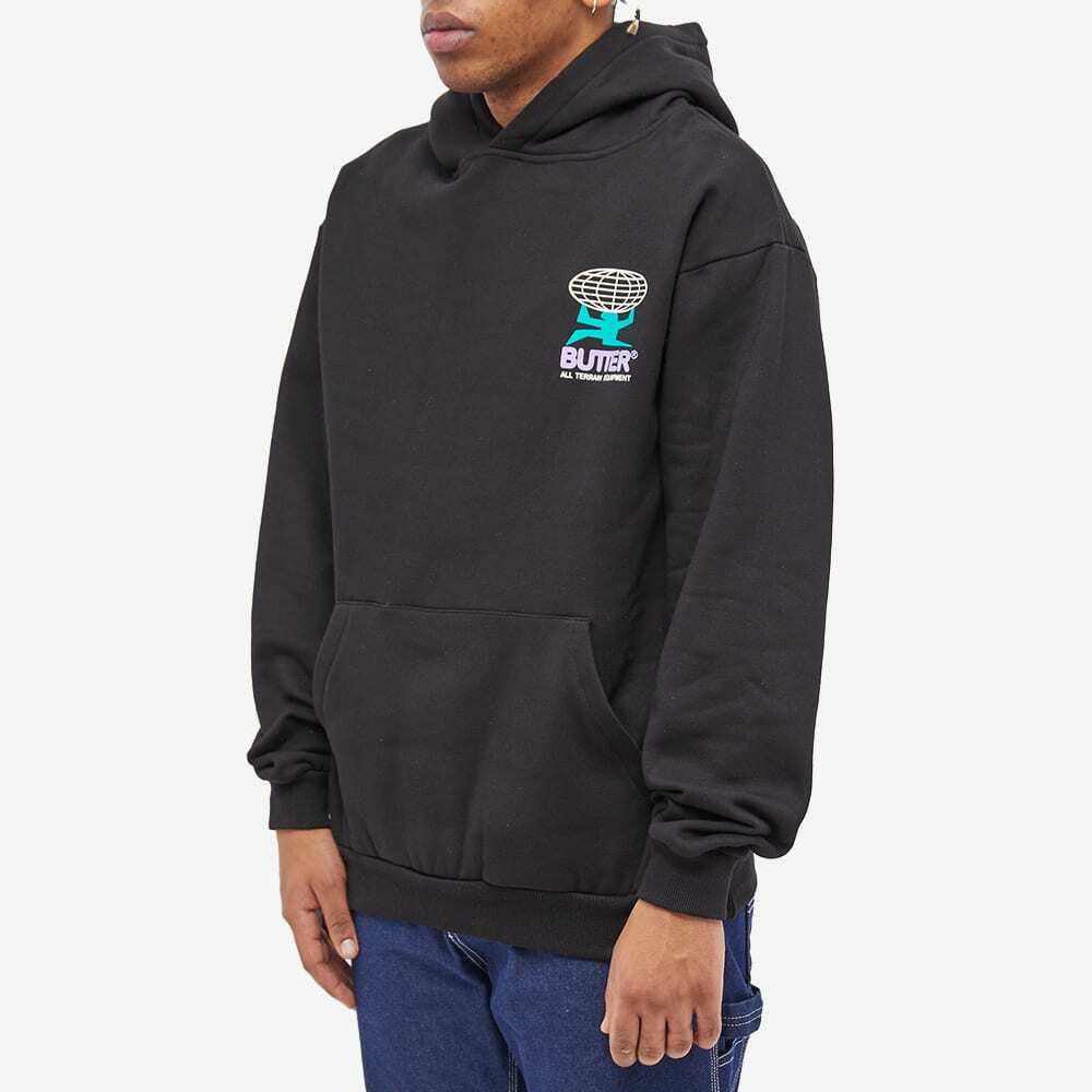 Butter Goods Men's All Terrain Hoody in Black Butter Goods