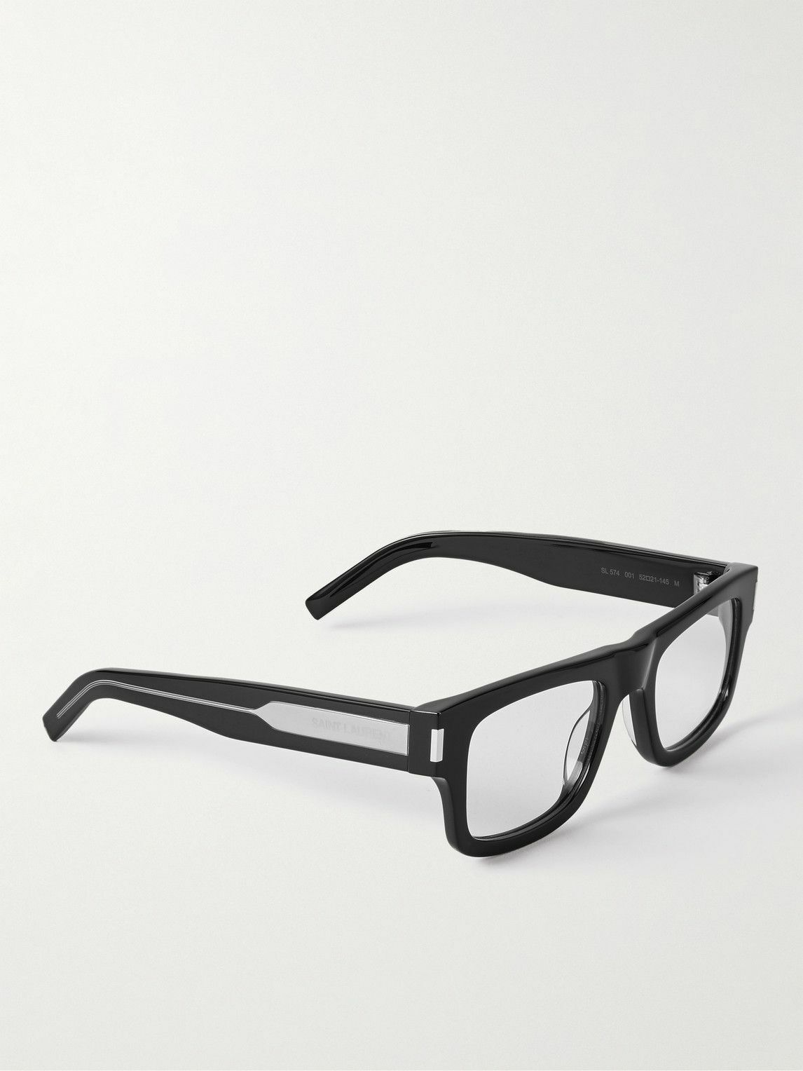 SAINT LAURENT SquareFrame Acetate Optical Glasses Saint Laurent
