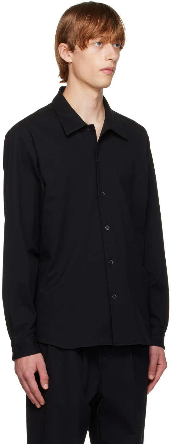 SOPHNET. Black Cotton Shirt SOPHNET.