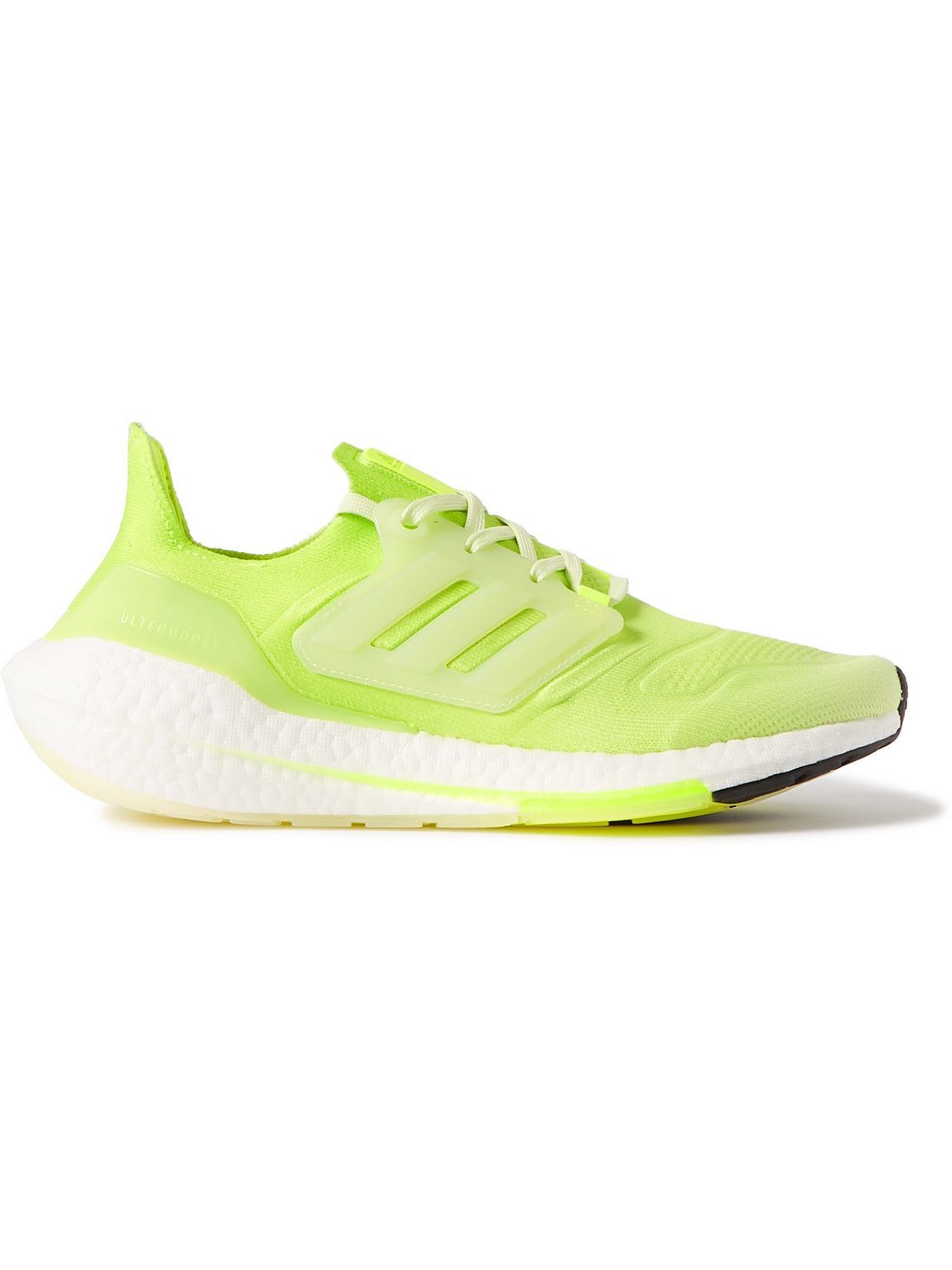adidas Sport - Ultraboost 22 Rubber-Trimmed Primeknit Sneakers - Green