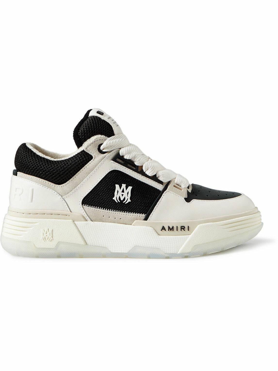 AMIRI - MA-1 Leather, Suede and Mesh Sneakers - White Amiri