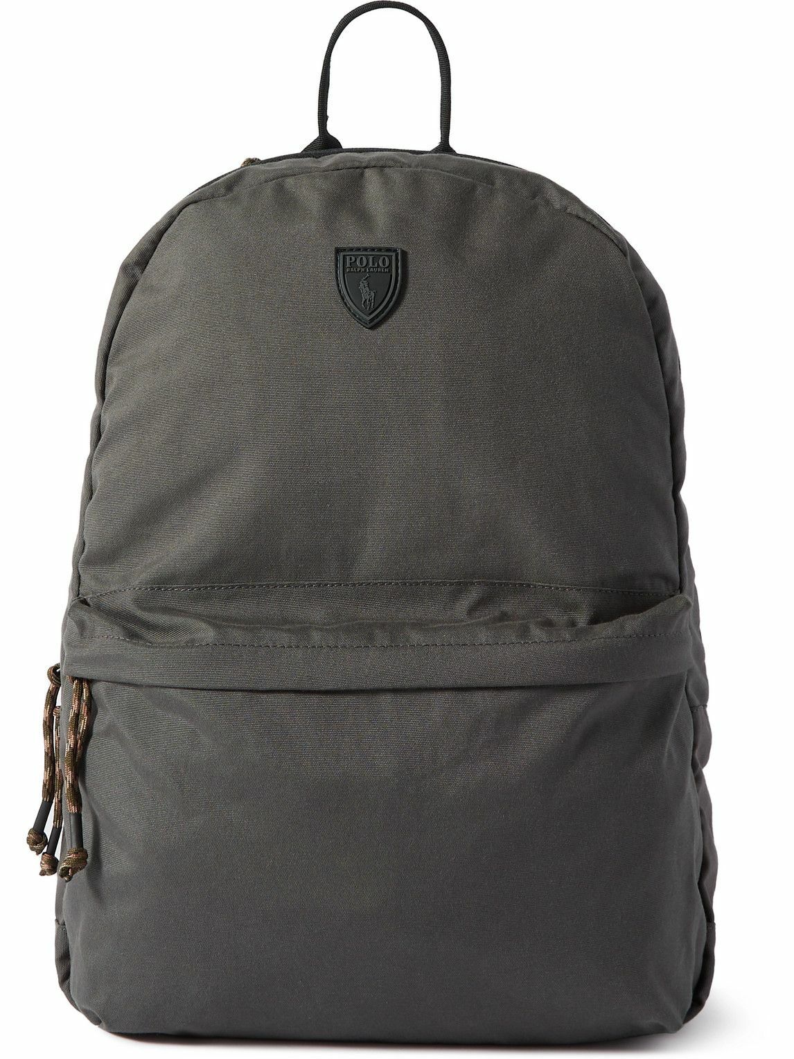 Photo: Polo Ralph Lauren - Logo-Appliquéd Recycled Coated-Canvas Backpack