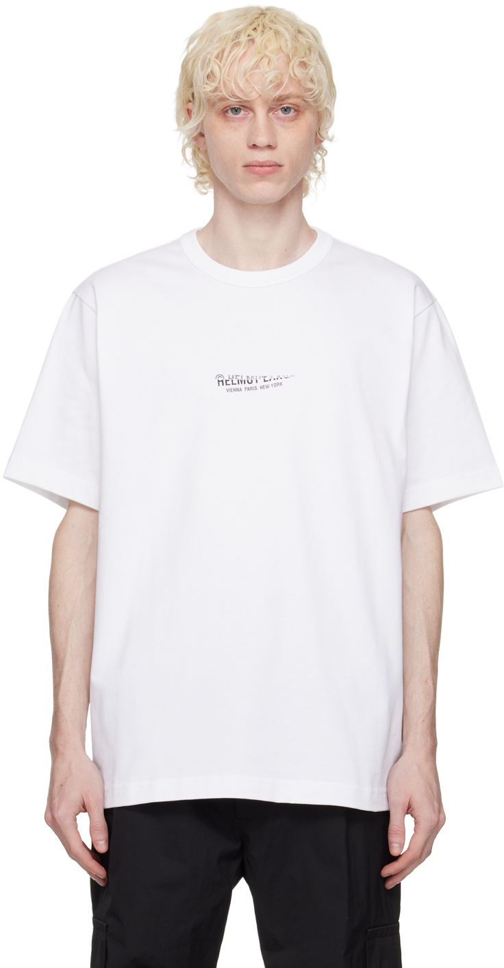 Photo: Helmut Lang White Crumple T-Shirt