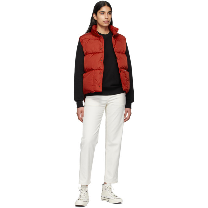 Noah NYC Red Cashball Down Puffer Vest Noah NYC